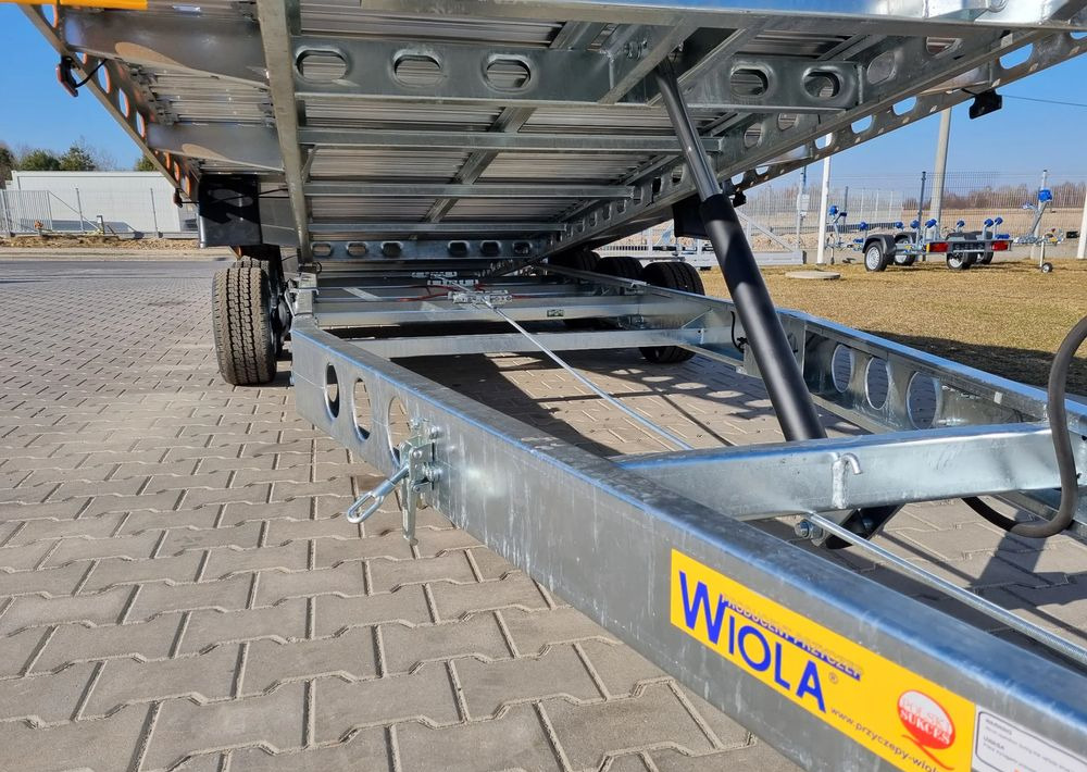 Autotransporter Anhänger neu kaufen WIOLA L35G65P hydraulic lifting 650x216 cm 3.5T GVW for vans trucks: das Bild 20