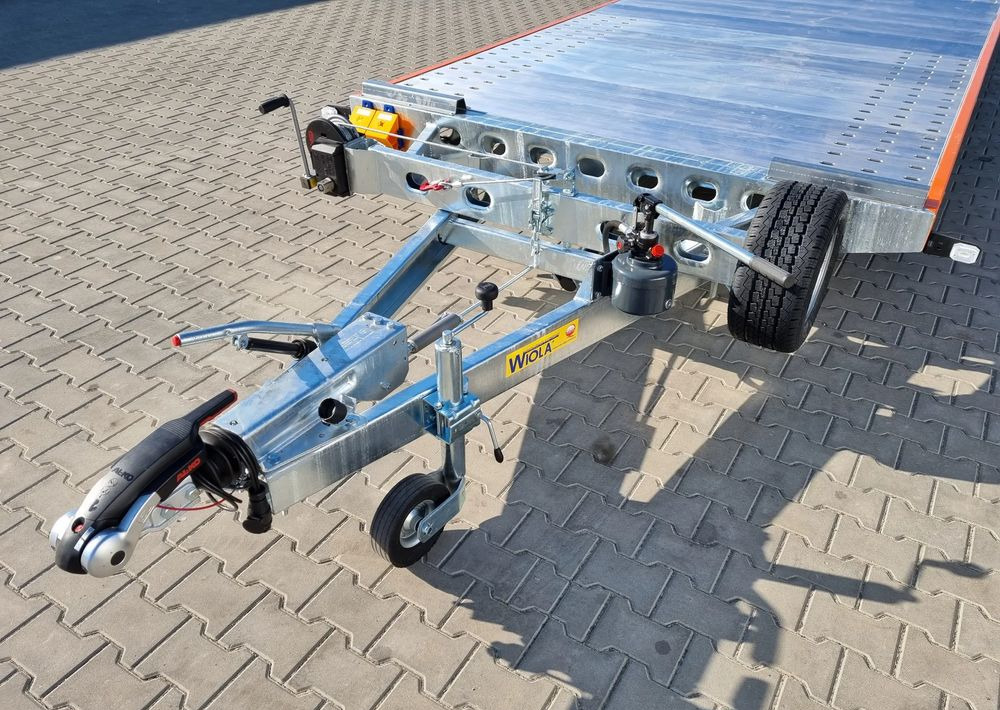 Autotransporter Anhänger neu kaufen WIOLA L35G65P hydraulic lifting 650x216 cm 3.5T GVW for vans trucks: das Bild 11