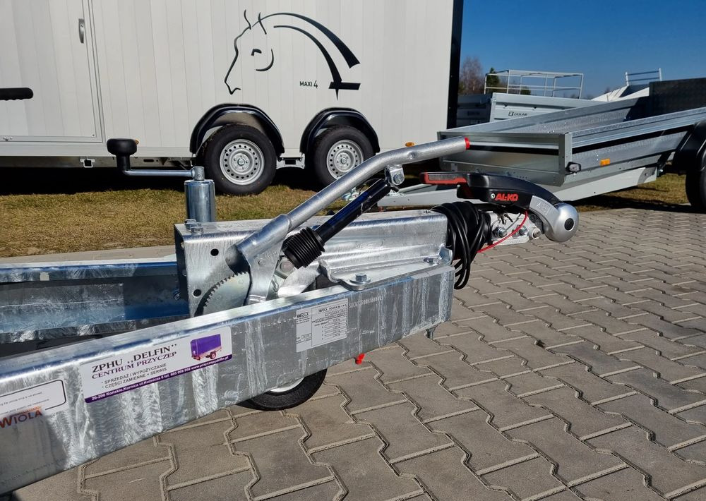 Autotransporter Anhänger neu kaufen WIOLA L35G65P hydraulic lifting 650x216 cm 3.5T GVW for vans trucks: das Bild 14