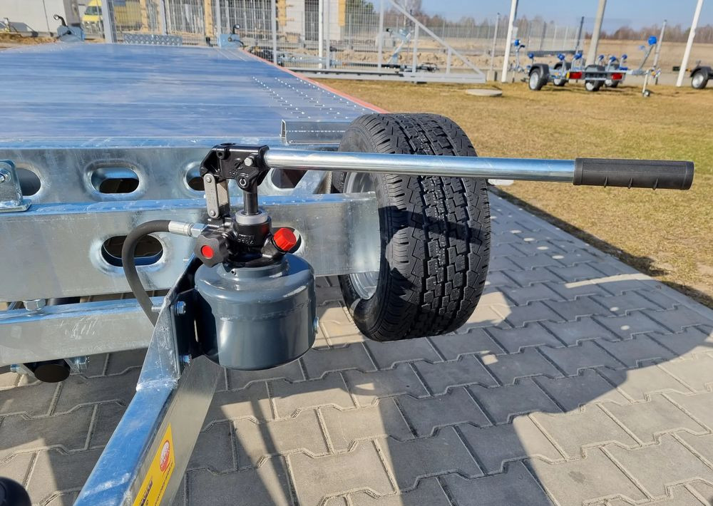 Autotransporter Anhänger neu kaufen WIOLA L35G65P hydraulic lifting 650x216 cm 3.5T GVW for vans trucks: das Bild 12