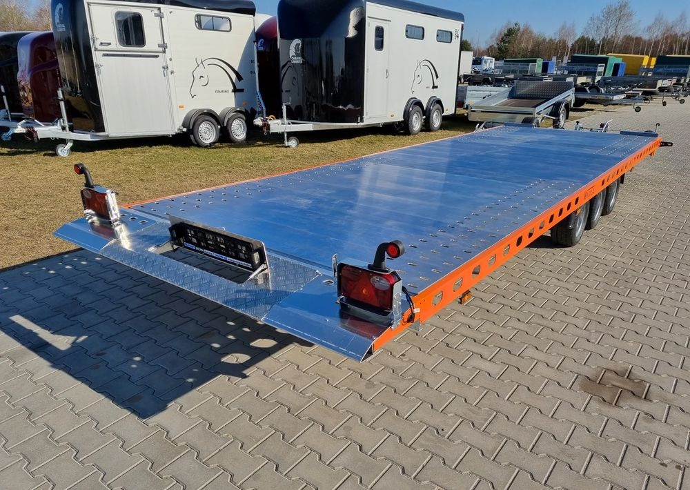 Autotransporter Anhänger neu kaufen WIOLA L35G65P hydraulic lifting 650x216 cm 3.5T GVW for vans trucks: das Bild 6