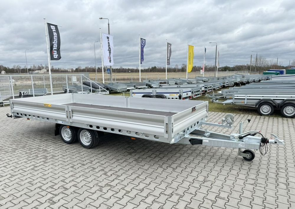 Wiola Multitrailer 3.5S | 500 x 210 cm | najazdy aluminiowe | burty aluminiowe - Pritschenanhänger/ Plattformanhänger: das Bild 1 Wiola Multitrailer 3.5S | 500 x 210 cm | najazdy aluminiowe | burty aluminiowe - Pritschenanhänger/ Plattformanhänger: das Bild 1