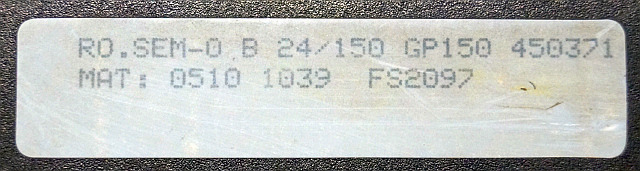 Caterpillar 05101039 | Controller Sem Zero RO Sem-0 B 24/150 GP150 450371 FS2097 - Steuergerät für Flurförderzeug: das Bild 2 Caterpillar 05101039 | Controller Sem Zero RO Sem-0 B 24/150 GP150 450371 FS2097 - Steuergerät für Flurförderzeug: das Bild 2