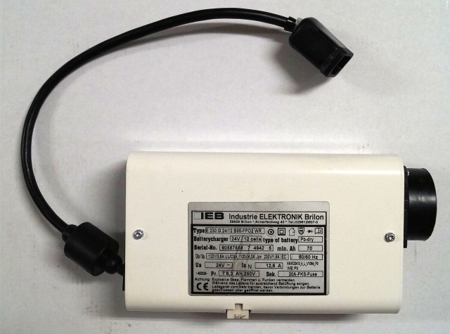 IEB 90587858 | IEB charger EFG 230 G 24/12 B65-FP02 WR 24V12,6A 220V 50/60Hz fro - Batterie für Flurförderzeug: das Bild 1 IEB 90587858 | IEB charger EFG 230 G 24/12 B65-FP02 WR 24V12,6A 220V 50/60Hz fro - Batterie für Flurförderzeug: das Bild 1