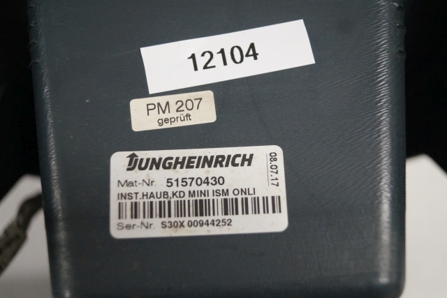 Jungheinrich 51570430 | Dashboard including ISM module 51527937 KD mini co 250K - Armaturenbrett für Flurförderzeug: das Bild 3 Jungheinrich 51570430 | Dashboard including ISM module 51527937 KD mini co 250K - Armaturenbrett für Flurförderzeug: das Bild 3