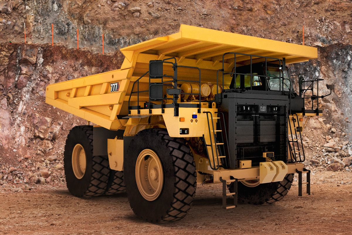 CATERPILLAR 777 - Dumper Starr: das Bild 1 CATERPILLAR 777 - Dumper Starr: das Bild 1