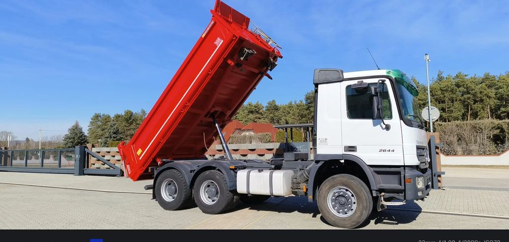Mercedes-Benz Mercedes-Benz Actros 2644 K/ 6x4 / Meiller Retarder /Wywrotka/Euro 3 - Kipper: das Bild 4 Mercedes-Benz Mercedes-Benz Actros 2644 K/ 6x4 / Meiller Retarder /Wywrotka/Euro 3 - Kipper: das Bild 4