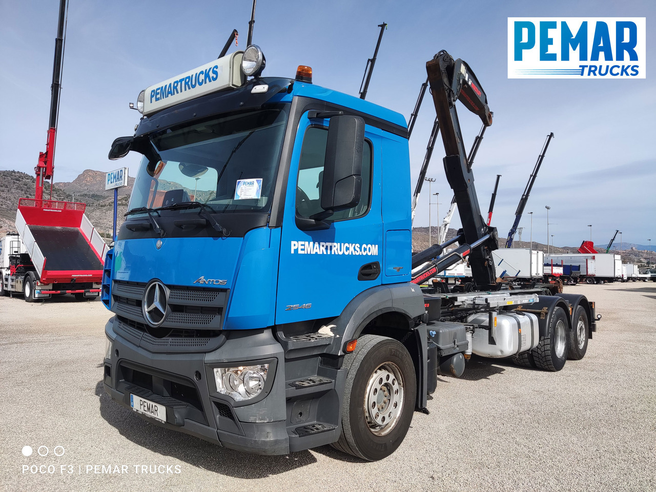 MERCEDES-BENZ ANTOS 2546 6X2 MULTILIFT - Containerwagen/ Wechselfahrgestell LKW: das Bild 1 MERCEDES-BENZ ANTOS 2546 6X2 MULTILIFT - Containerwagen/ Wechselfahrgestell LKW: das Bild 1