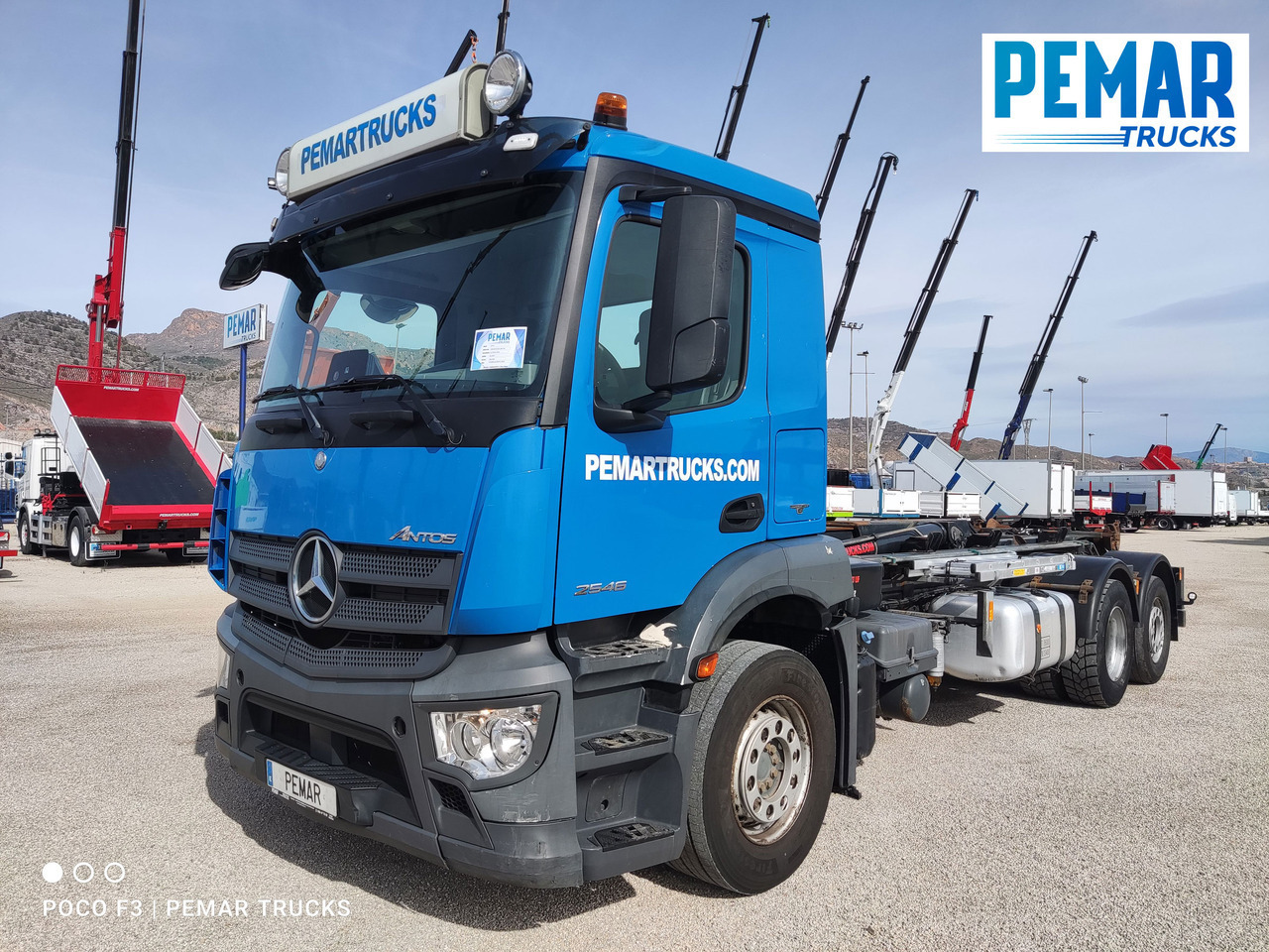 MERCEDES-BENZ ANTOS 2546 6X2 MULTILIFT - Containerwagen/ Wechselfahrgestell LKW: das Bild 2 MERCEDES-BENZ ANTOS 2546 6X2 MULTILIFT - Containerwagen/ Wechselfahrgestell LKW: das Bild 2