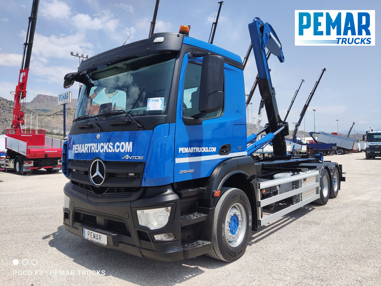 MERCEDES-BENZ ANTOS 2546 6X2 MULTILIFT - Containerwagen/ Wechselfahrgestell LKW: das Bild 1 MERCEDES-BENZ ANTOS 2546 6X2 MULTILIFT - Containerwagen/ Wechselfahrgestell LKW: das Bild 1