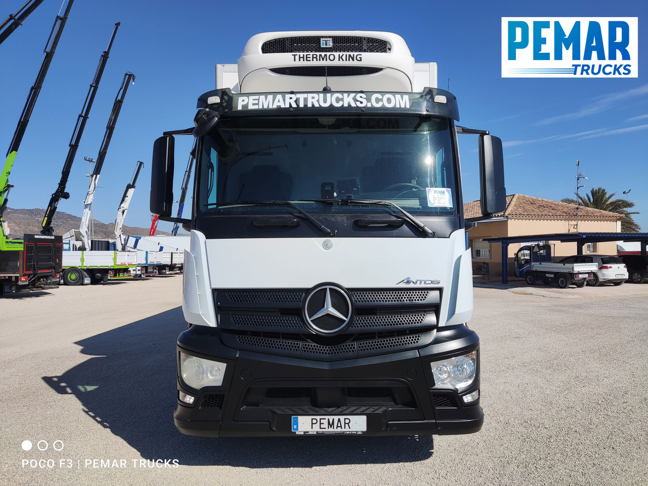 MERCEDES-BENZ MERCEDES BENZ ANTOS 1833 FRIGORIFICO 18T - Kühlkoffer LKW: das Bild 2 MERCEDES-BENZ MERCEDES BENZ ANTOS 1833 FRIGORIFICO 18T - Kühlkoffer LKW: das Bild 2