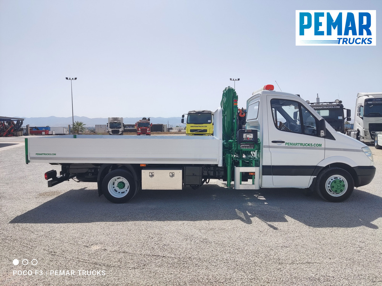 MERCEDES-BENZ SPRINTER 515 CDI GRUA CAJA FIJA 150 CV - Pritsche LKW, Autokran: das Bild 4 MERCEDES-BENZ SPRINTER 515 CDI GRUA CAJA FIJA 150 CV - Pritsche LKW, Autokran: das Bild 4