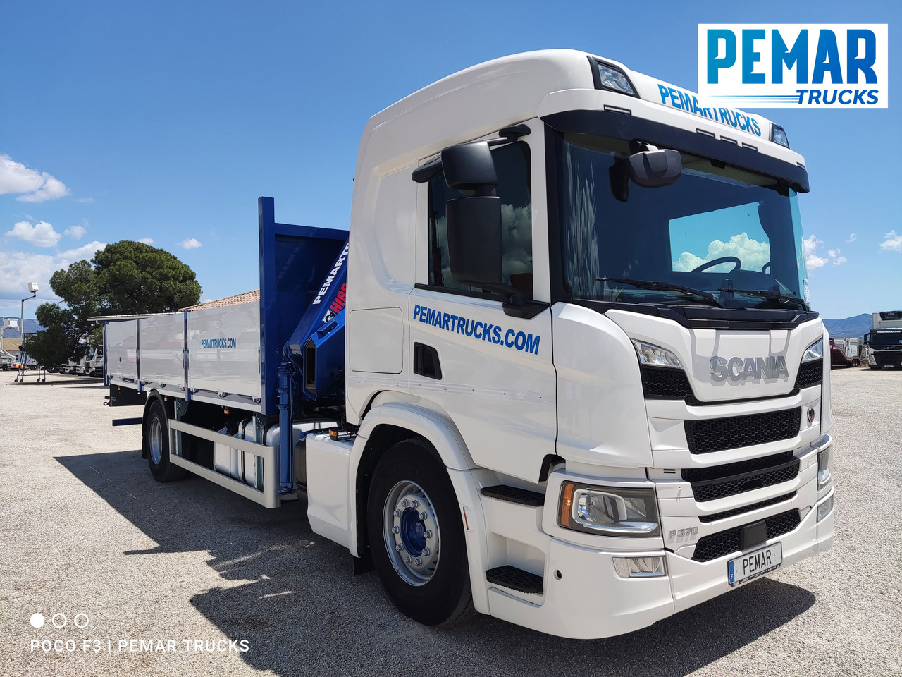 SCANIA P 370 4X2 GRUA CAJA FIJA - Pritsche LKW, Autokran: das Bild 4 SCANIA P 370 4X2 GRUA CAJA FIJA - Pritsche LKW, Autokran: das Bild 4