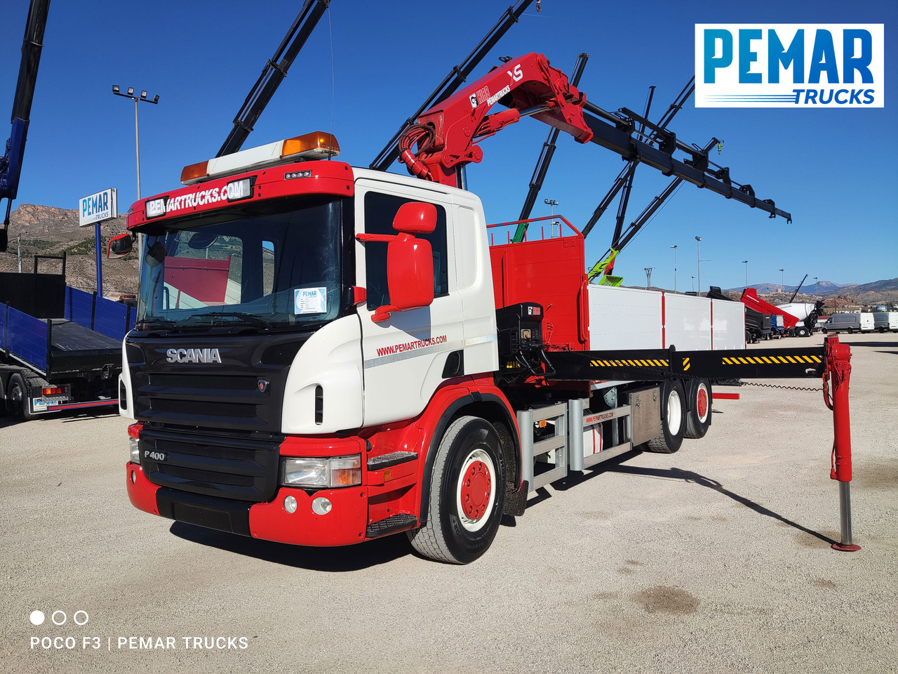 SCANIA P 400 6X2 GRUA HIAB 211 E -7 HIPRO - Autokran: das Bild 1 SCANIA P 400 6X2 GRUA HIAB 211 E -7 HIPRO - Autokran: das Bild 1