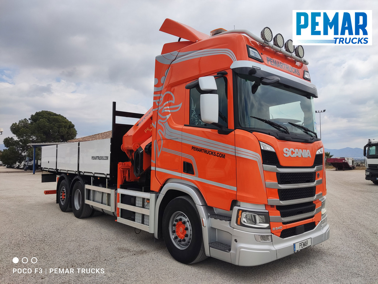 SCANIA R 540 6X2 GRUA CAJA FIJA - Pritsche LKW, Autokran: das Bild 4 SCANIA R 540 6X2 GRUA CAJA FIJA - Pritsche LKW, Autokran: das Bild 4
