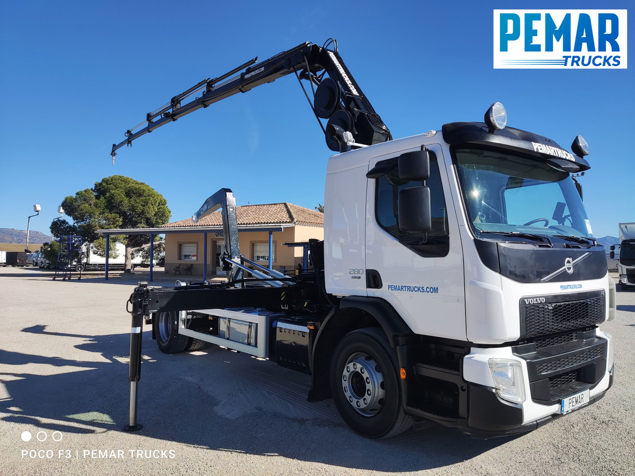 VOLVO FE 280 GRUA MULTILIFT 18T EURO 6 - Kipper, Autokran: das Bild 3 VOLVO FE 280 GRUA MULTILIFT 18T EURO 6 - Kipper, Autokran: das Bild 3