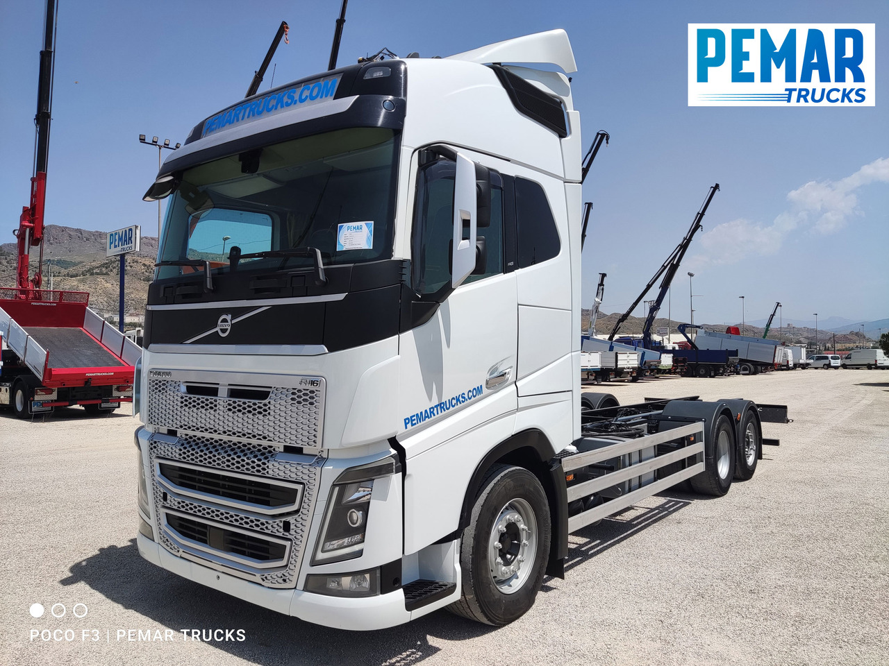 VOLVO FH16 750 6X2 CHASIS EURO 6 - Fahrgestell LKW: das Bild 1 VOLVO FH16 750 6X2 CHASIS EURO 6 - Fahrgestell LKW: das Bild 1