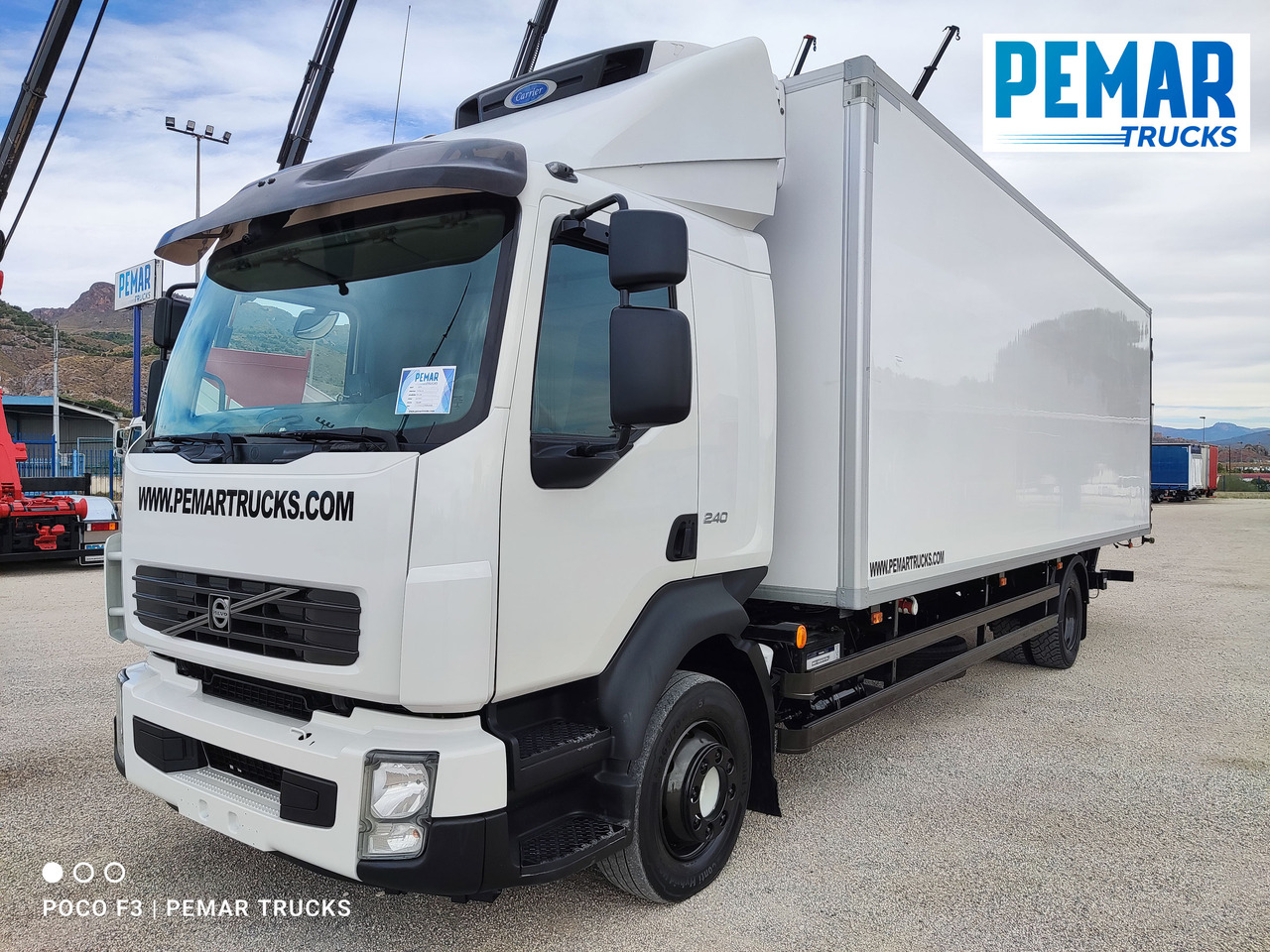 VOLVO FL 240 FRIGORIFICO 14T - Kühlkoffer LKW: das Bild 1 VOLVO FL 240 FRIGORIFICO 14T - Kühlkoffer LKW: das Bild 1