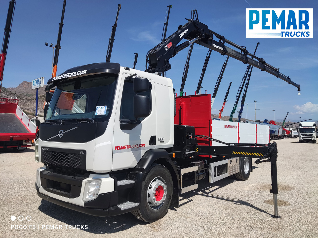 VOLVO FL 280 GRUA CAJA FIJA EURO 6 - Autokran: das Bild 1 VOLVO FL 280 GRUA CAJA FIJA EURO 6 - Autokran: das Bild 1