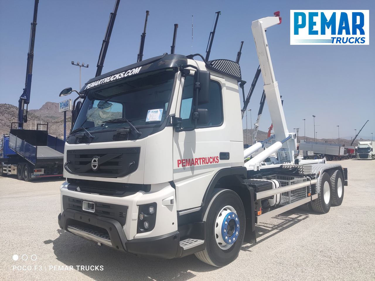 VOLVO FMX 410 6X4 MULTILIFT 21T EURO 5 - Containerwagen/ Wechselfahrgestell LKW: das Bild 1 VOLVO FMX 410 6X4 MULTILIFT 21T EURO 5 - Containerwagen/ Wechselfahrgestell LKW: das Bild 1