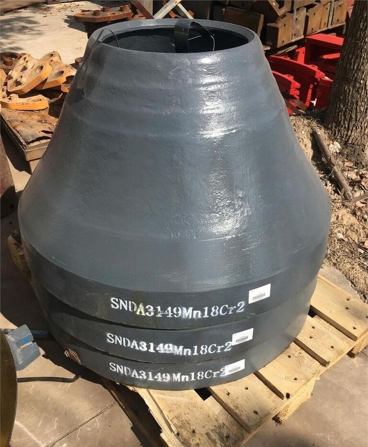 Mantle and Concave fit Sandvik CH430 for Sandvik crusher - Ersatzteile für Brecher: das Bild 3 Mantle and Concave fit Sandvik CH430 for Sandvik crusher - Ersatzteile für Brecher: das Bild 3