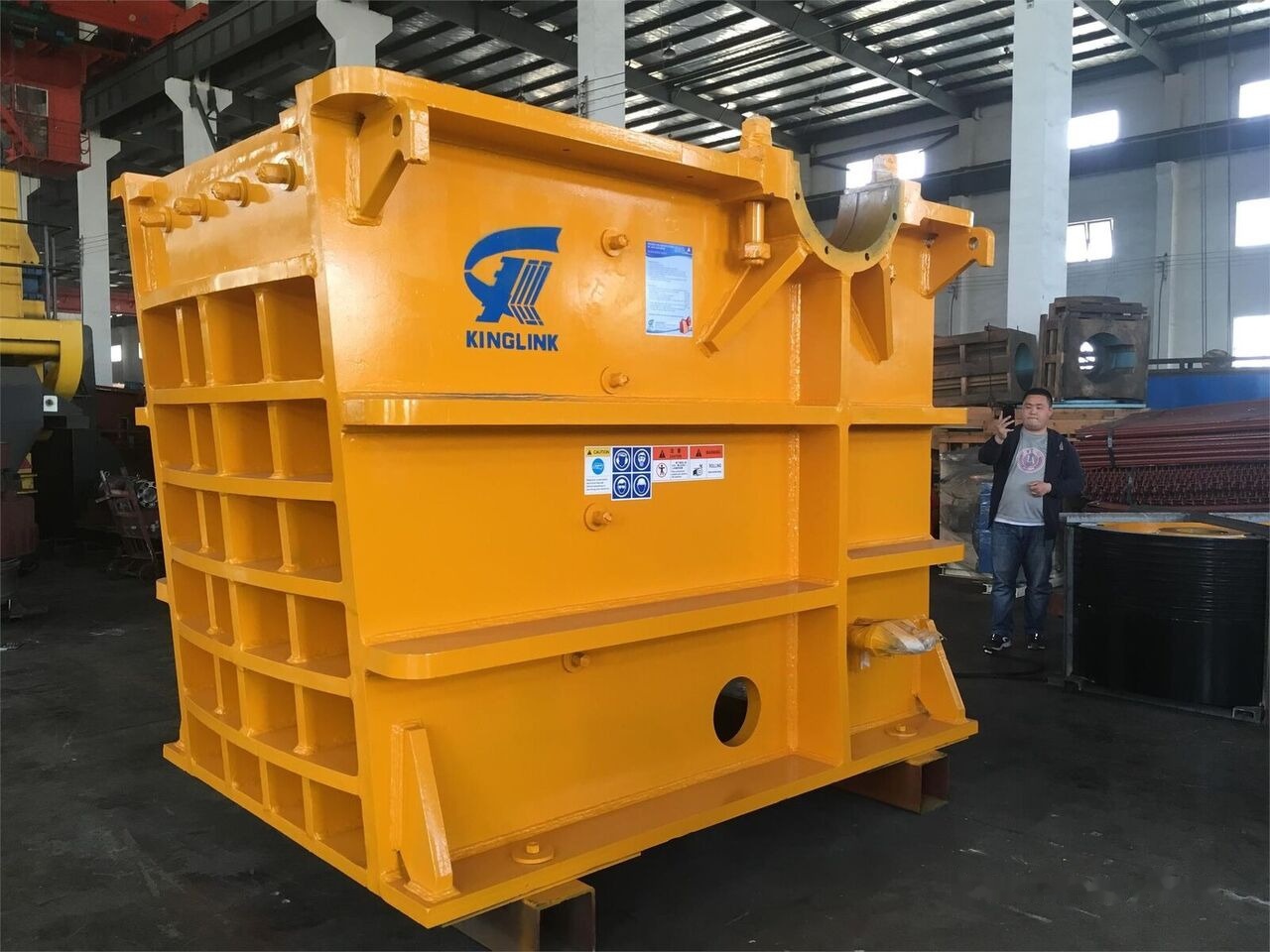 Backenbrecher neu kaufen Kinglink KPE1200x1000 Primary Jaw Crusher for Quarry: das Bild 8 Backenbrecher neu kaufen Kinglink KPE1200x1000 Primary Jaw Crusher for Quarry: das Bild 8