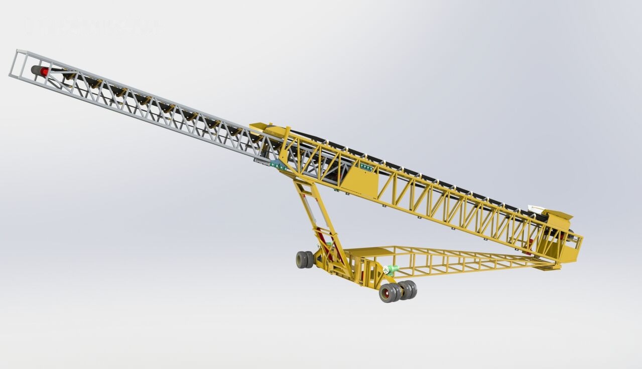 Kinglink Mobile Port Ship Loader | Telescopic Radial Stacker - Förderband: das Bild 3 Kinglink Mobile Port Ship Loader | Telescopic Radial Stacker - Förderband: das Bild 3