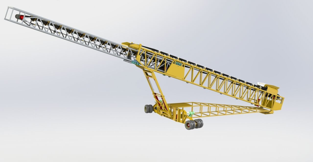 Kinglink New Belt Conveyor | Telescopic Radial Stacker - Förderband: das Bild 4 Kinglink New Belt Conveyor | Telescopic Radial Stacker - Förderband: das Bild 4