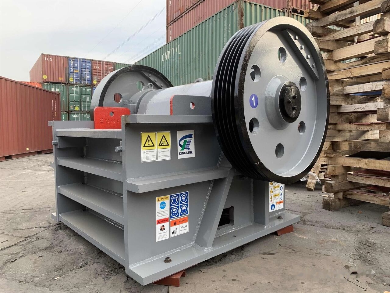 Kinglink PEX1251 Fine Jaw Crusher | Bauxite / Alumina - Backenbrecher: das Bild 1 Kinglink PEX1251 Fine Jaw Crusher | Bauxite / Alumina - Backenbrecher: das Bild 1