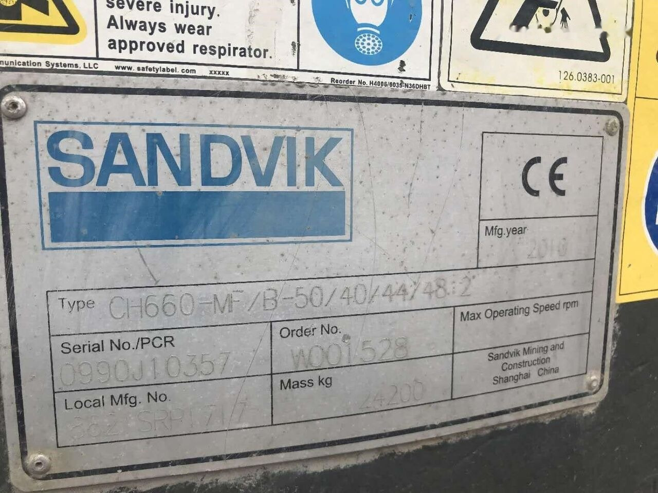 Sandvik CH660 - Kegelbrecher: das Bild 3 Sandvik CH660 - Kegelbrecher: das Bild 3