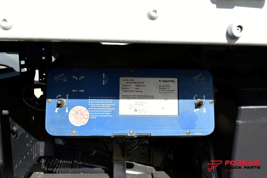 Fahrgestell LKW MERCEDES-BENZ ATEGO 921 – FLATBED: das Bild 13