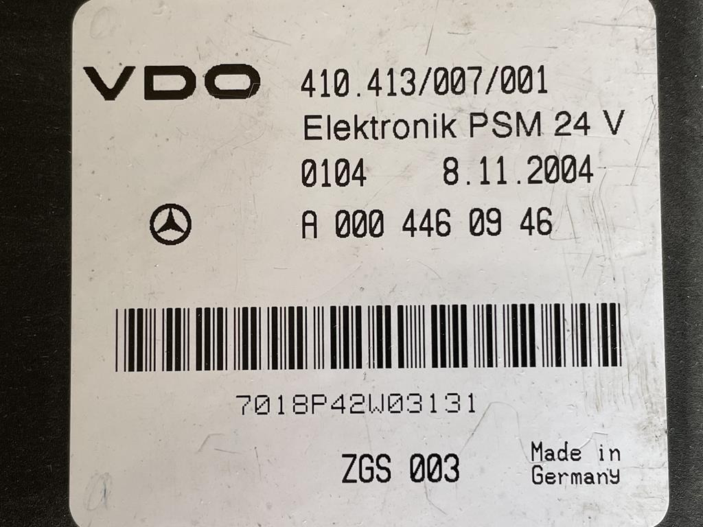 MERCEDES-BENZ PSM - A 000 446 09 46 - Steuergerät für LKW: das Bild 3 MERCEDES-BENZ PSM - A 000 446 09 46 - Steuergerät für LKW: das Bild 3