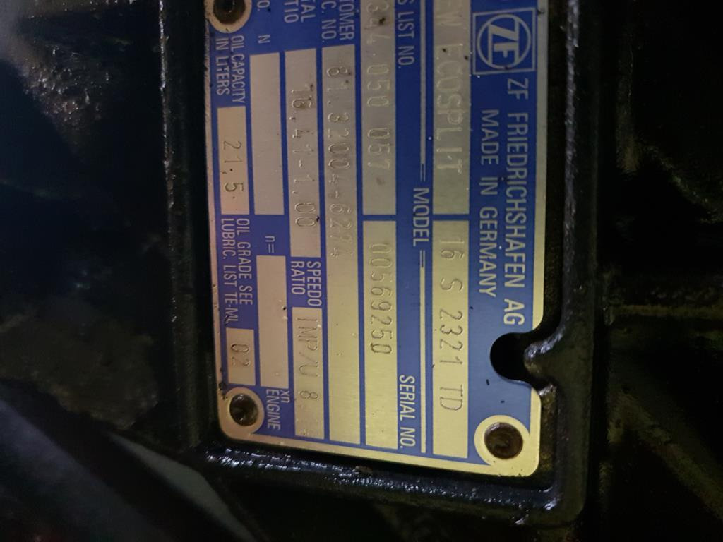 ZF 16 S 2321 TD - LEVER WITH STRING - WITHOUT INTARDER - FOR MAN TGX - Getriebe für LKW: das Bild 4 ZF 16 S 2321 TD - LEVER WITH STRING - WITHOUT INTARDER - FOR MAN TGX - Getriebe für LKW: das Bild 4