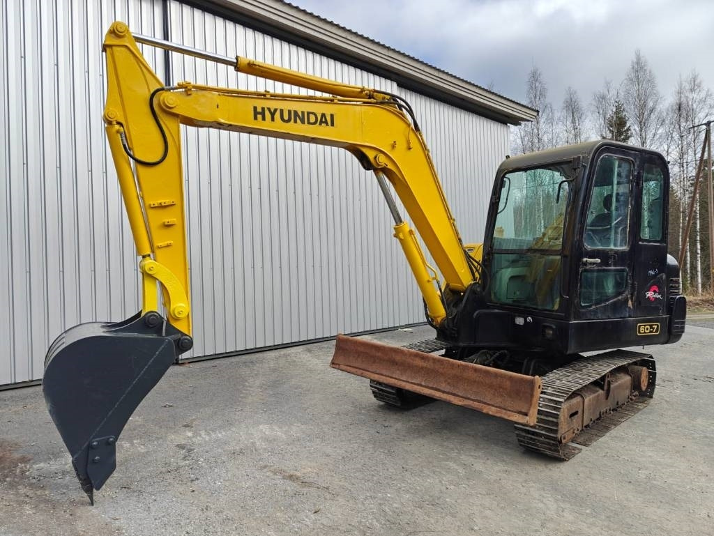 Hyundai R 60-7 - Minibagger: das Bild 1 Hyundai R 60-7 - Minibagger: das Bild 1