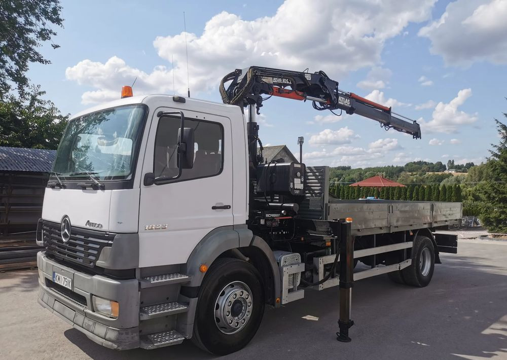 Mercedes-Benz Atego 1823 żuraw HDS Atlas 105.2 koła 315/80R22,5 - Pritsche LKW, Autokran: das Bild 2 Mercedes-Benz Atego 1823 żuraw HDS Atlas 105.2 koła 315/80R22,5 - Pritsche LKW, Autokran: das Bild 2