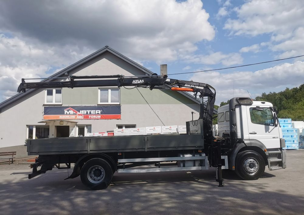 Mercedes-Benz Atego 1823 żuraw HDS Atlas 105.2 koła 315/80R22,5 - Pritsche LKW, Autokran: das Bild 3 Mercedes-Benz Atego 1823 żuraw HDS Atlas 105.2 koła 315/80R22,5 - Pritsche LKW, Autokran: das Bild 3