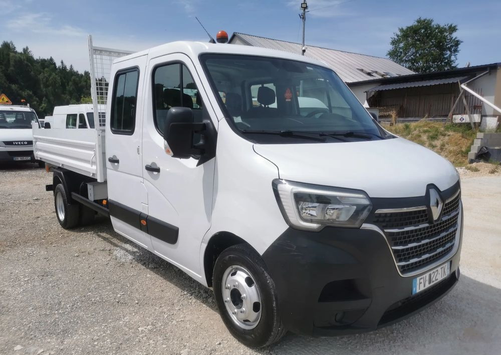 Kipper Transporter Renault Master 2.3dCi-130KM Brygadówka wywrotka 48.800km przebieg kiper doka Dubel klimatyzacja: das Bild 15