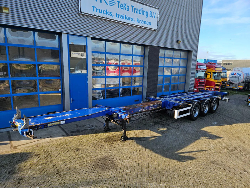 D-Tec FT-43-03V Multichassis BPW disc Gescoopeerd Apk 7-2026 - Container/ Wechselfahrgestell Auflieger: das Bild 1 D-Tec FT-43-03V Multichassis BPW disc Gescoopeerd Apk 7-2026 - Container/ Wechselfahrgestell Auflieger: das Bild 1