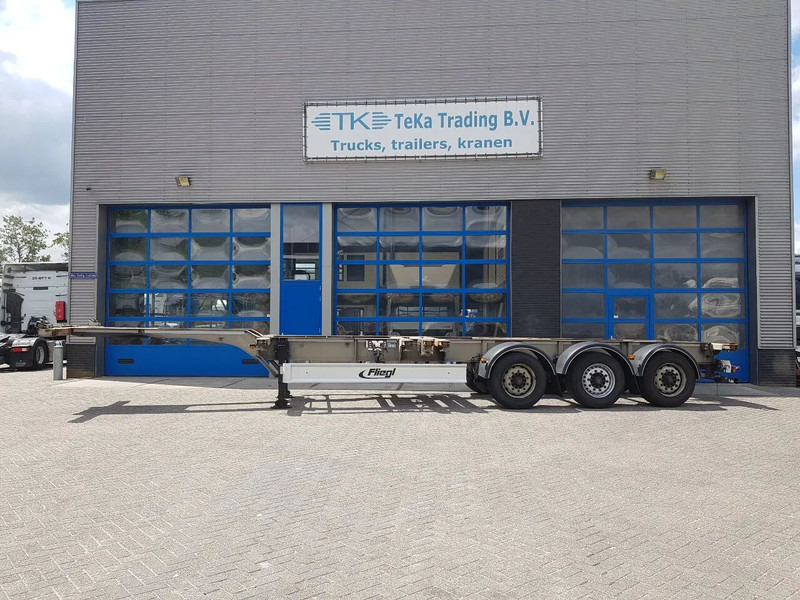 Fliegl SDS 380 MULTI BPW Disc Lift axle - Container/ Wechselfahrgestell Auflieger: das Bild 2 Fliegl SDS 380 MULTI BPW Disc Lift axle - Container/ Wechselfahrgestell Auflieger: das Bild 2
