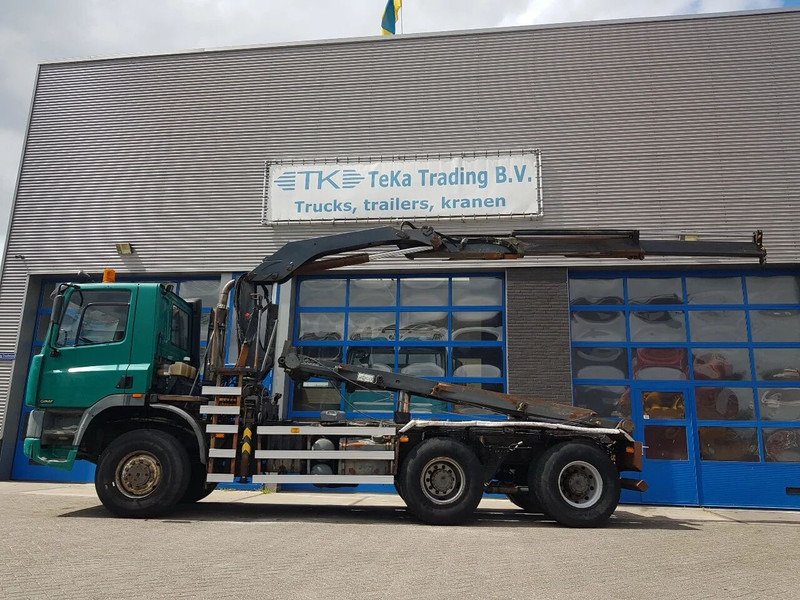 Ginaf M 3335 S 6x6 Palfinger PK 14080 + NCH - Seil Abrollkipper, Autokran: das Bild 2 Ginaf M 3335 S 6x6 Palfinger PK 14080 + NCH - Seil Abrollkipper, Autokran: das Bild 2