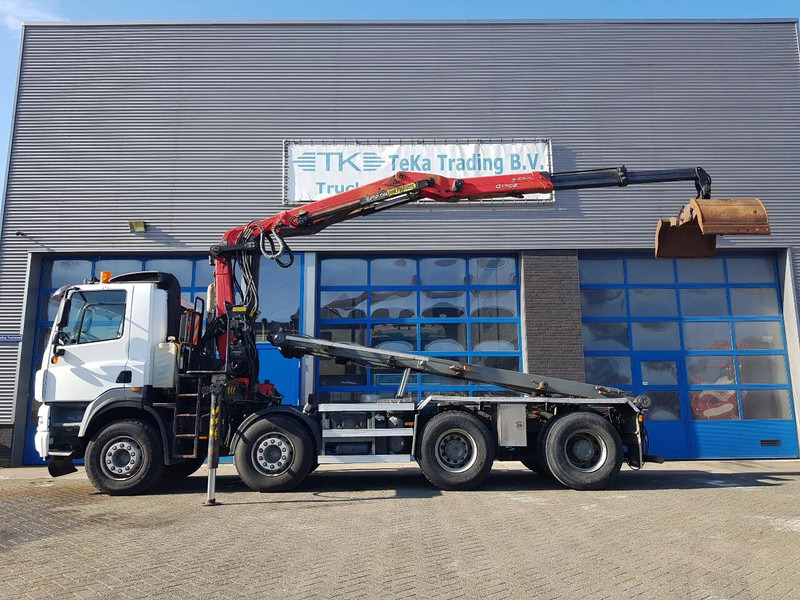 Ginaf X 4241 S 8x4 NCH Z-Crane Epsilon Palfinger Q170Z88 - Seil Abrollkipper, Autokran: das Bild 2 Ginaf X 4241 S 8x4 NCH Z-Crane Epsilon Palfinger Q170Z88 - Seil Abrollkipper, Autokran: das Bild 2