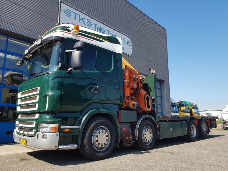 Scania R420 8x2 HIAB 800E-7 Hipro 80 ton/meter Winch Retarder - Pritsche LKW: das Bild 2 Scania R420 8x2 HIAB 800E-7 Hipro 80 ton/meter Winch Retarder - Pritsche LKW: das Bild 2
