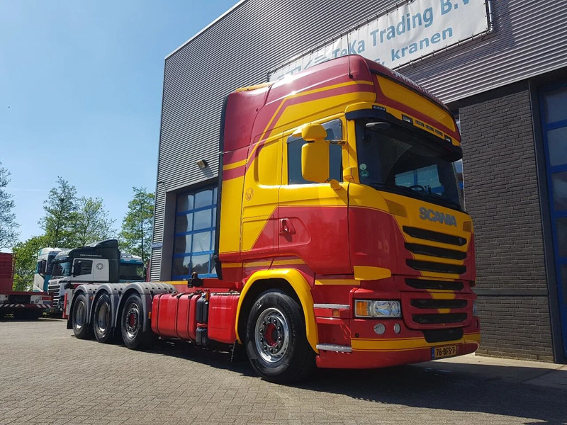 Scania R450 8x2 Topline ADR EX/II, EX/III, FL en AT SCR only - Containerwagen/ Wechselfahrgestell LKW: das Bild 5 Scania R450 8x2 Topline ADR EX/II, EX/III, FL en AT SCR only - Containerwagen/ Wechselfahrgestell LKW: das Bild 5