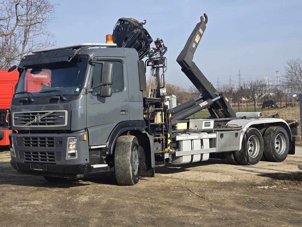 VOLVO FM 380 HOOK SYSTEM / HIAB 166 D2 DUO - Abrollkipper: das Bild 4 VOLVO FM 380 HOOK SYSTEM / HIAB 166 D2 DUO - Abrollkipper: das Bild 4