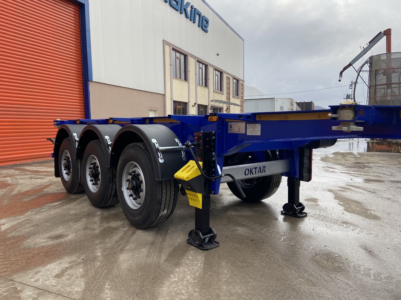 OKTAR ADR CONTAINER TRAILER 20 FEET 2025 - Container/ Wechselfahrgestell Auflieger: das Bild 2 OKTAR ADR CONTAINER TRAILER 20 FEET 2025 - Container/ Wechselfahrgestell Auflieger: das Bild 2