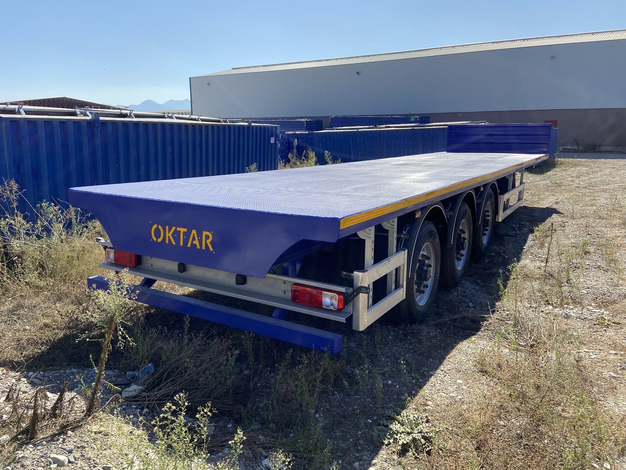 OKTAR PLATFORM -SEMI TRAILER 2023 2023 - Pritschenauflieger/ Plattformauflieger: das Bild 2 OKTAR PLATFORM -SEMI TRAILER 2023 2023 - Pritschenauflieger/ Plattformauflieger: das Bild 2