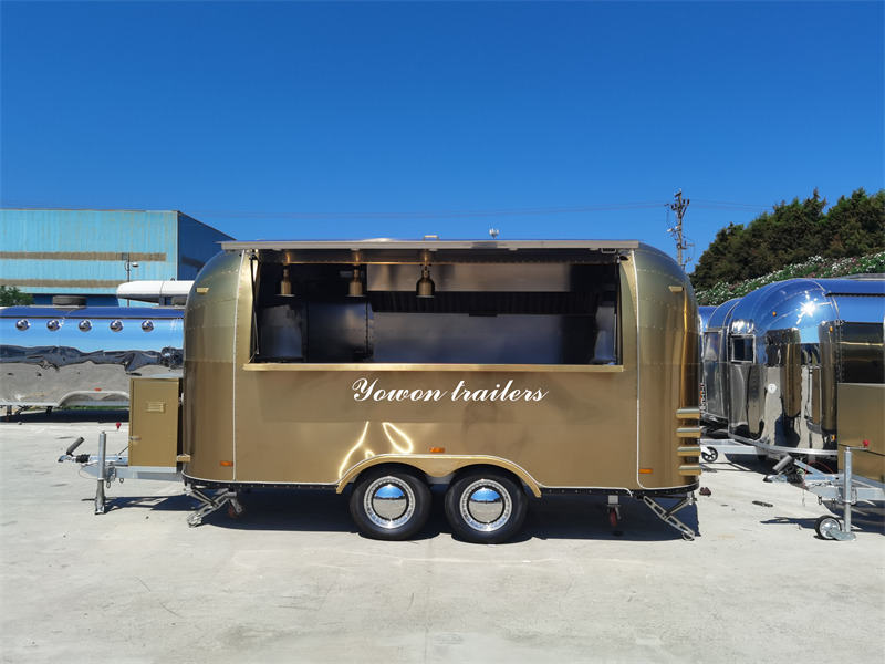 YOWON mobile fast food vending trailer factory price catering truck - Verkaufsanhänger: das Bild 2 YOWON mobile fast food vending trailer factory price catering truck - Verkaufsanhänger: das Bild 2