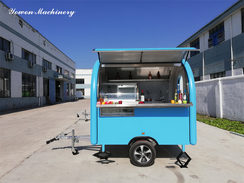 Yowon Customized hot sale food trailer from China - Verkaufsanhänger: das Bild 2 Yowon Customized hot sale food trailer from China - Verkaufsanhänger: das Bild 2