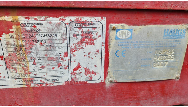 Pritschenauflieger/ Plattformauflieger CMT NSP24: das Bild 15