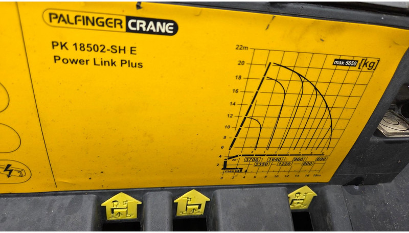 Palfinger PK18502 - Ladekran für LKW: das Bild 5 Palfinger PK18502 - Ladekran für LKW: das Bild 5